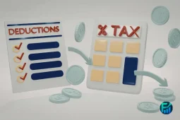 Illustration of deductions and tax calculation related to Free Tax Clinics support
