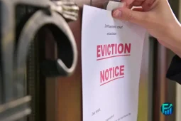 Tenant rights during eviction notice posted on apartment door during a rental dispute