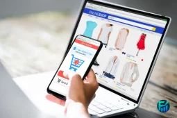 Cheap online shopping on a laptop and smartphone.